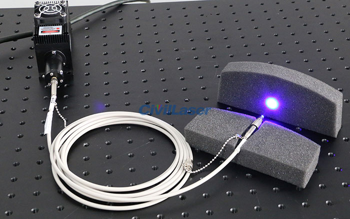 470nm fiber coupled laser